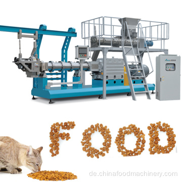 Extrudierte Kibble Pet Hundefuttermaschine